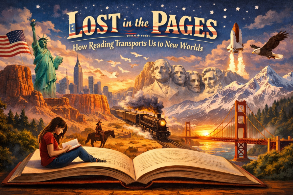 Lost in the Pages: How Reading Transports Us to New Worlds